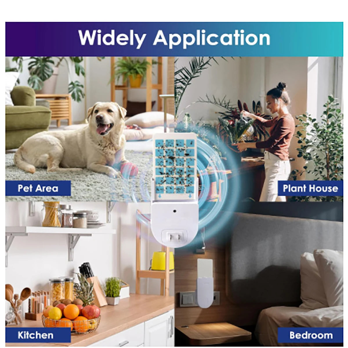 Quiet Sticky Mosquito Control Lamp