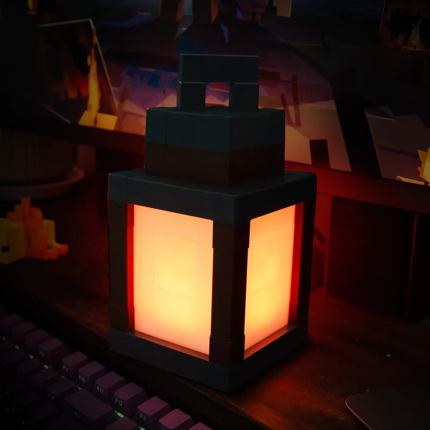 PixelGlow Portable Lantern