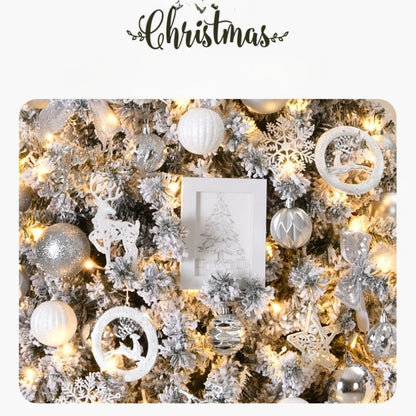 Snowfall Plush Christmas Tree Set