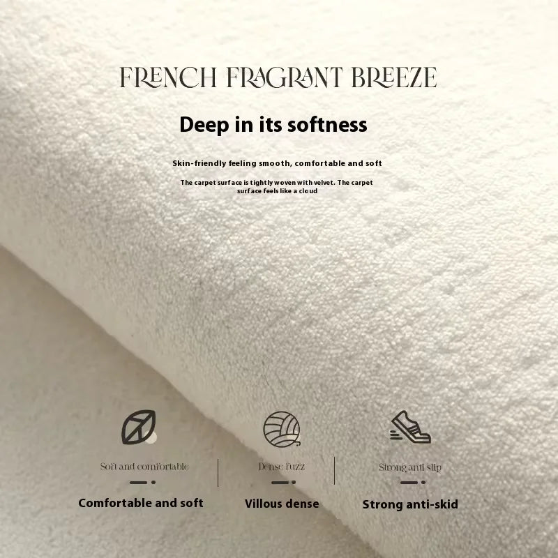 CozyGrip Black Eight Rug