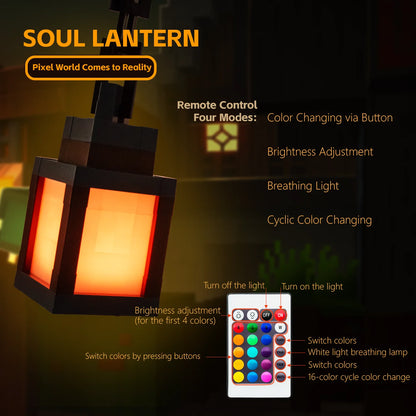 PixelGlow Portable Lantern