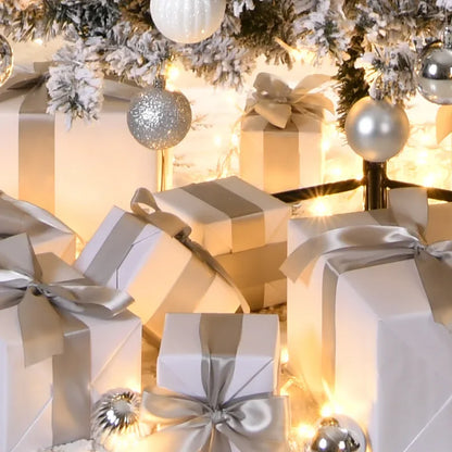 Snowfall Plush Christmas Tree Set